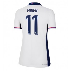 Billiga England Phil Foden #11 Hemmatröja Dam EM 2024 Kortärmad